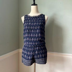 Joie Kaylure Print Silk Romper